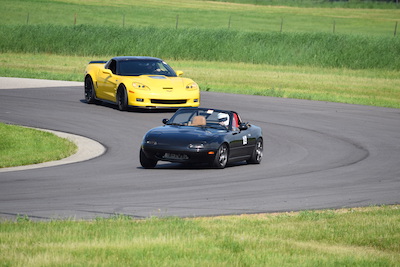 GingerMan Raceway AutoInterests HPDE Corvette Miata